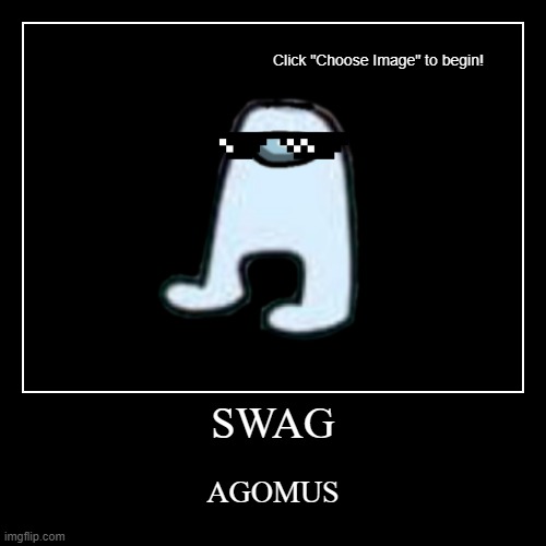 AMOGUS | image tagged in funny,demotivationals | made w/ Imgflip demotivational maker