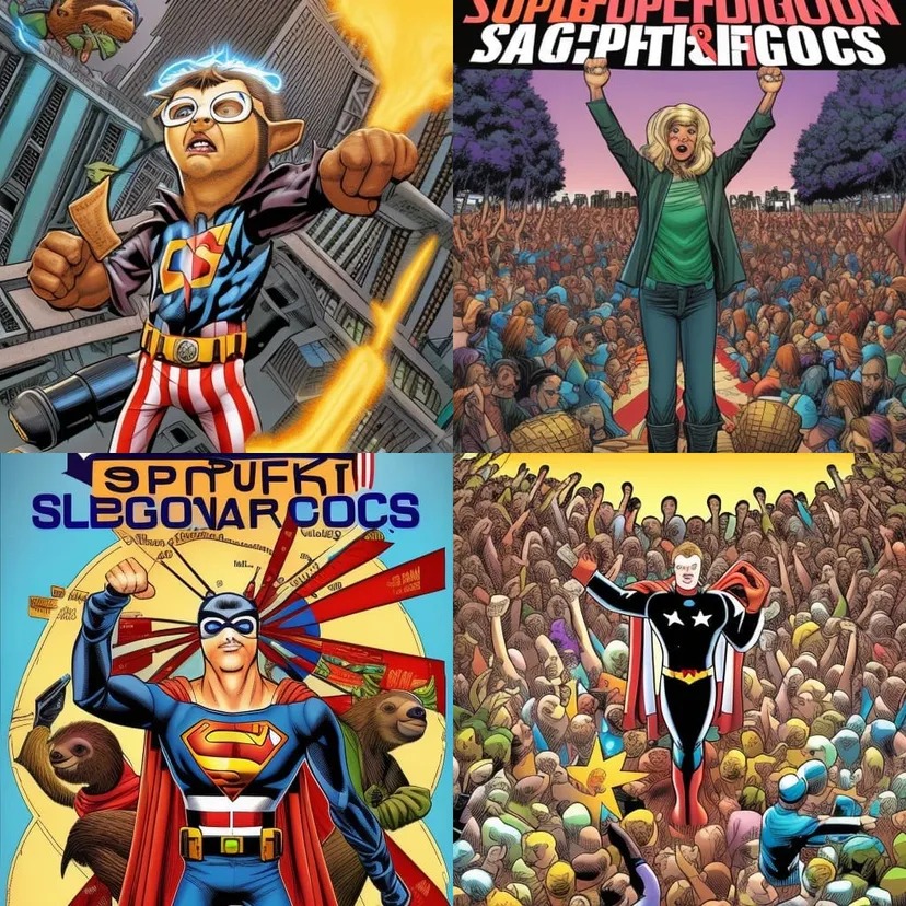 “Freedom, facts, and logic are my superpowers — the only superpo Blank Meme Template