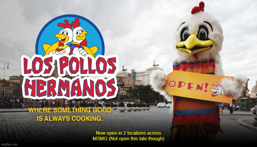 Now open in 2 locations across MSMG (Not open this late though) | made w/ Imgflip meme maker