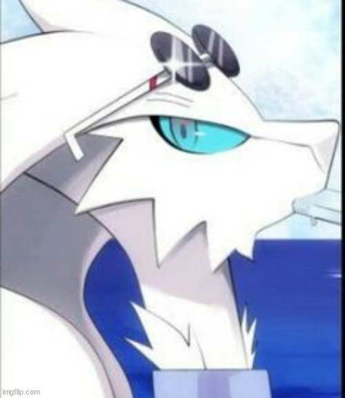 Reshiram with sunglasses | image tagged in reshiram with sunglasses | made w/ Imgflip meme maker