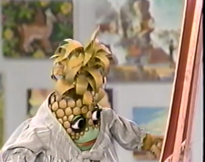 High Quality Ananas painting Blank Meme Template