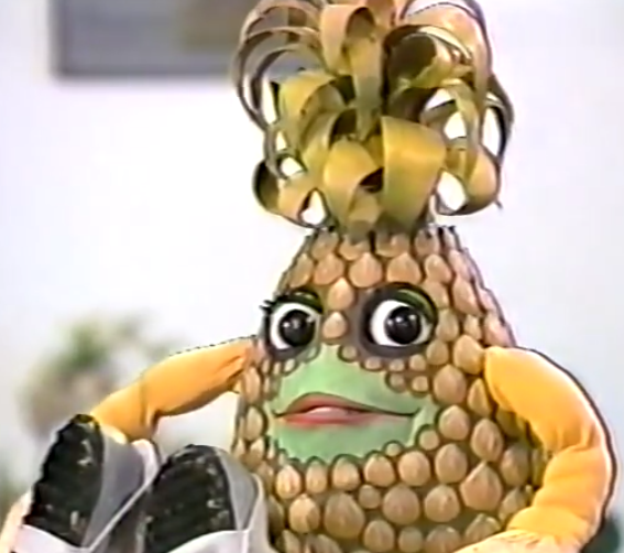 High Quality Ananas eyes wide Blank Meme Template