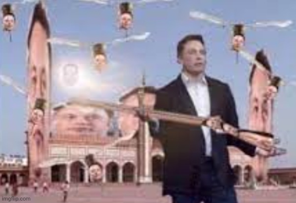 Elon Musket | image tagged in elon musket | made w/ Imgflip meme maker