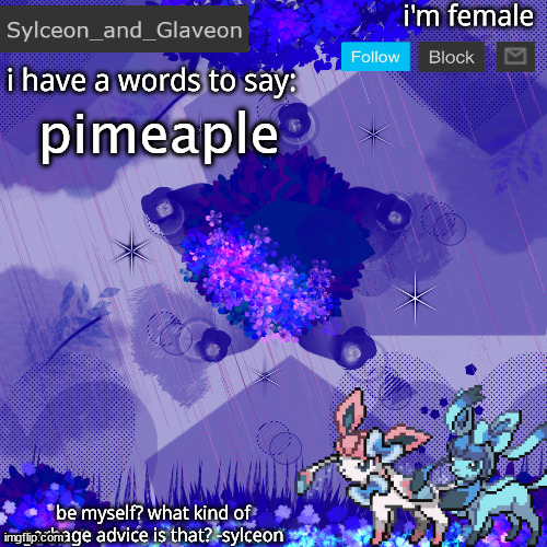 Sylceon_and_Glaveon 4.0 | pimeaple | image tagged in sylceon_and_glaveon 4 0 | made w/ Imgflip meme maker