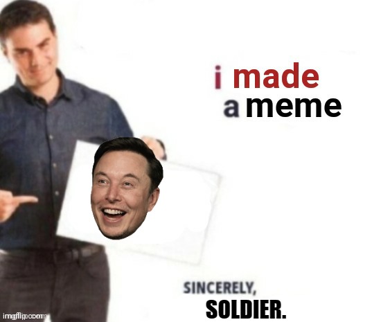 soldier's meme plug, cry about it bazooka | image tagged in soldier's meme plug cry about it bazooka | made w/ Imgflip meme maker