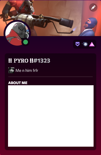 pyro's discord temp (i'm not copying spy i swear/j) Blank Meme Template