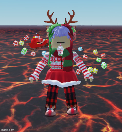 Woomy(no splatoon moment)'s Christmas outfit | made w/ Imgflip meme maker