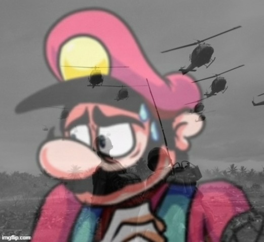 Mario Vietnam Flashbacks | image tagged in mario vietnam flashbacks | made w/ Imgflip meme maker