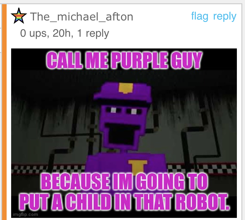 Ayo afton Blank Meme Template