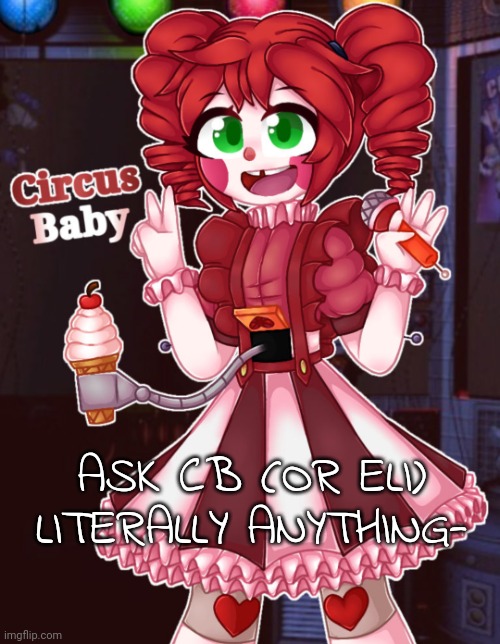 :) | ASK CB (OR ELI) LITERALLY ANYTHING- | made w/ Imgflip meme maker