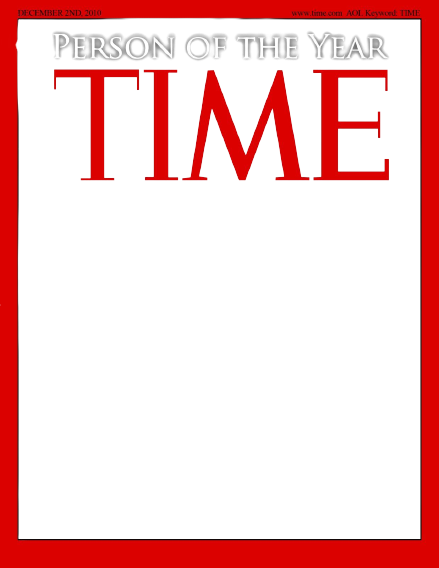 High Quality Time Person Of The Year Transparent Template Blank Meme Template