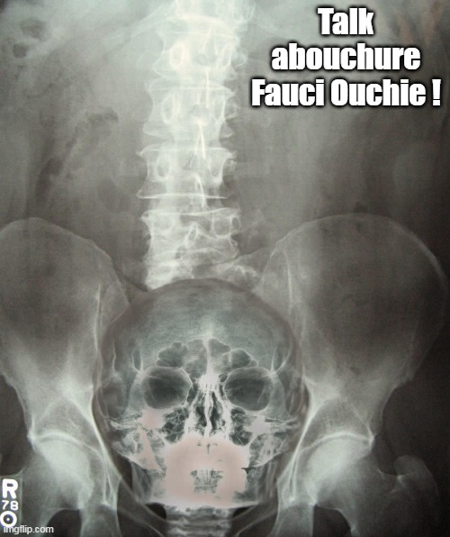 Talk abouchure Fauci Ouchie ! | made w/ Imgflip meme maker