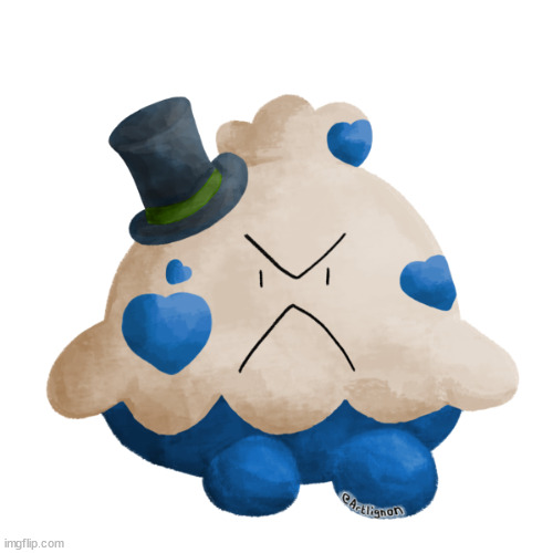 angy shiny shroomish wit a hat | made w/ Imgflip meme maker