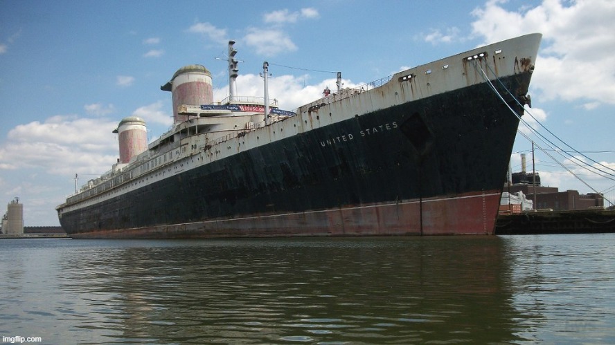 look what condition my favourite ocean liner is in | made w/ Imgflip meme maker
