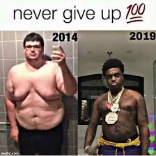 Only TOP G'S never give up | image tagged in strong,never give up,repost | made w/ Imgflip meme maker