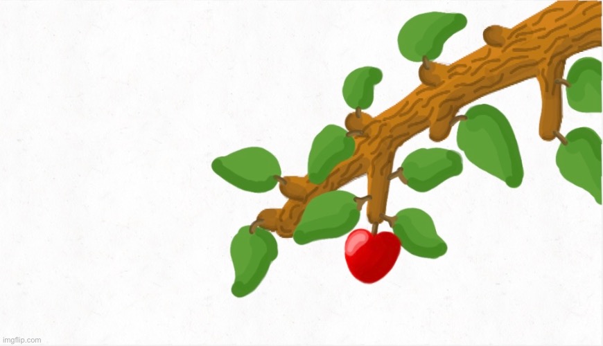 Apple on stick // TEST | image tagged in thanks for looking | made w/ Imgflip meme maker