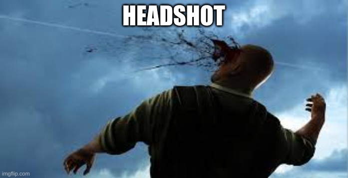 headshot  | HEADSHOT | image tagged in headshot | made w/ Imgflip meme maker