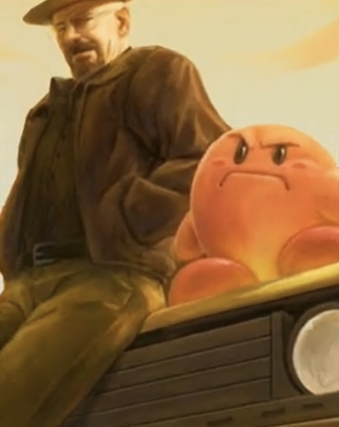 Walter and Kirby Blank Meme Template