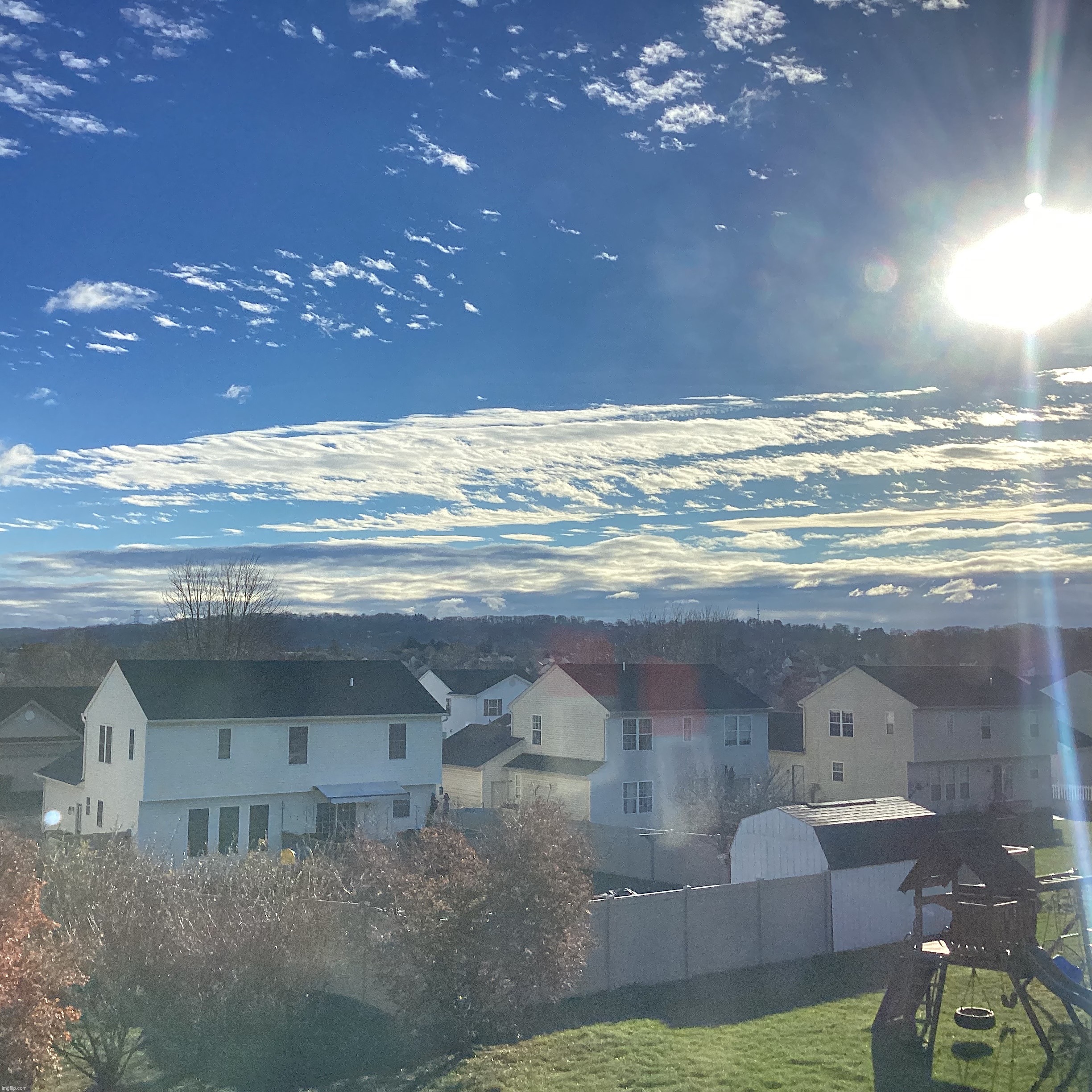 View outside of my window this morning | image tagged in share your own photos | made w/ Imgflip meme maker