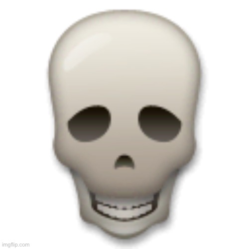 LG skull emoji | image tagged in lg skull emoji | made w/ Imgflip meme maker