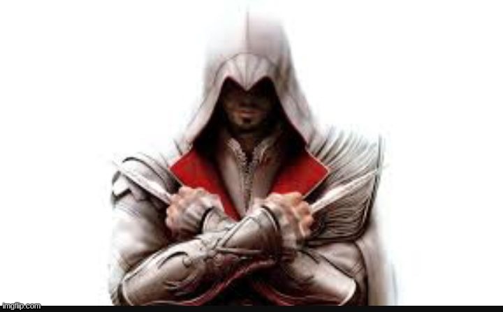 How I feel while wearing a hoodie (I most definitely don't look like this) | image tagged in assassins creed | made w/ Imgflip meme maker