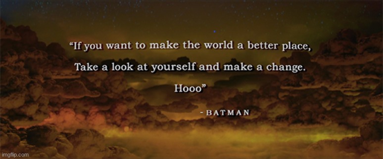 actually from a batman movie | made w/ Imgflip meme maker