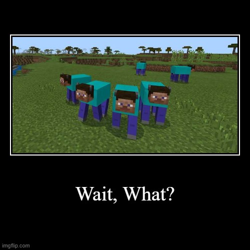 Wait, What? | image tagged in gaming | made w/ Imgflip demotivational maker