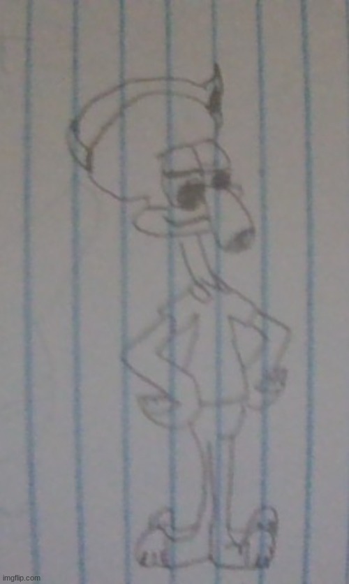 cursed. | image tagged in doge squidward | made w/ Imgflip meme maker