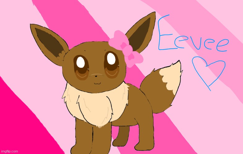 6 followers later and im finally done | image tagged in eevee | made w/ Imgflip meme maker