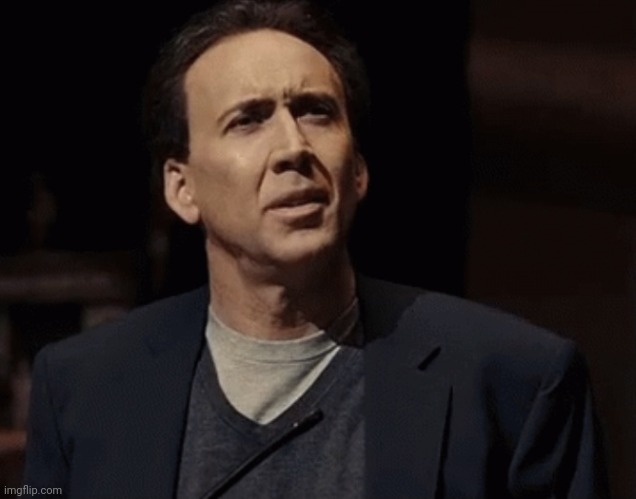 Nicolas Cage How Absurd | image tagged in nicolas cage how absurd | made w/ Imgflip meme maker