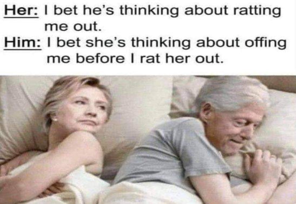 Clinton Deadpool | image tagged in clinton corruption,clinton deadpool,crooked hillary,bill clinton scared,inappropriate bill clinton | made w/ Imgflip meme maker