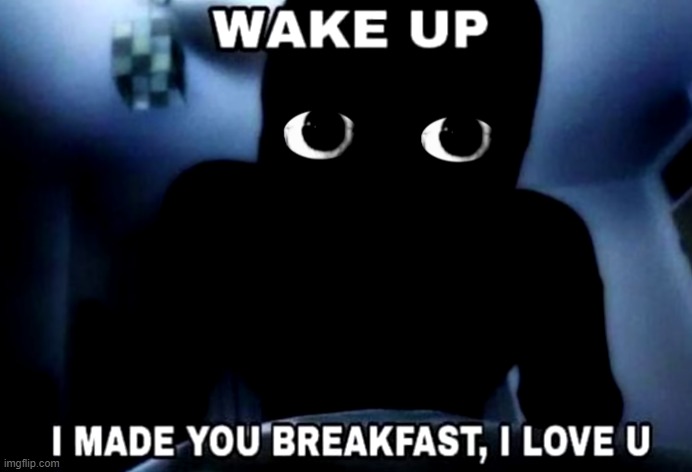 wholesome shadow creature | image tagged in wholesome shadow creature | made w/ Imgflip meme maker