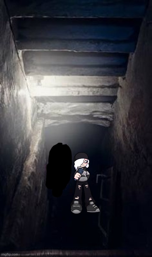 meanwhile in the basement | image tagged in basement clown,starlight mayhem | made w/ Imgflip meme maker