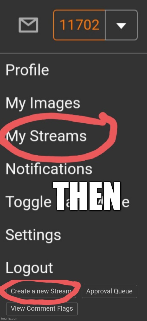 THEN | made w/ Imgflip meme maker