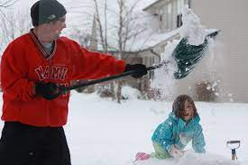 Dumping snow on kid Blank Meme Template