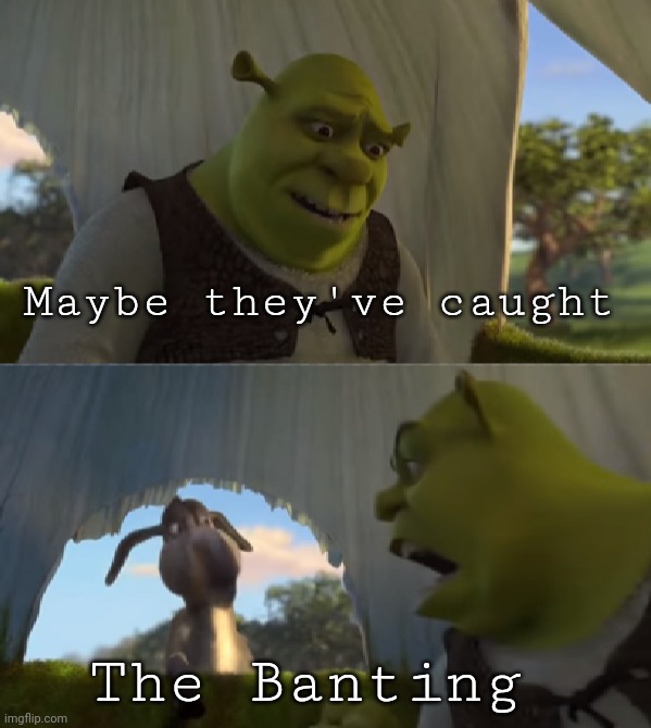 For Five Minutes | Maybe they've caught The Banting | image tagged in for five minutes | made w/ Imgflip meme maker