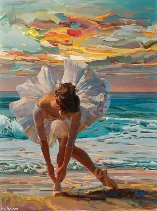 Ballerina portrait | image tagged in ballerina portrait | made w/ Imgflip meme maker