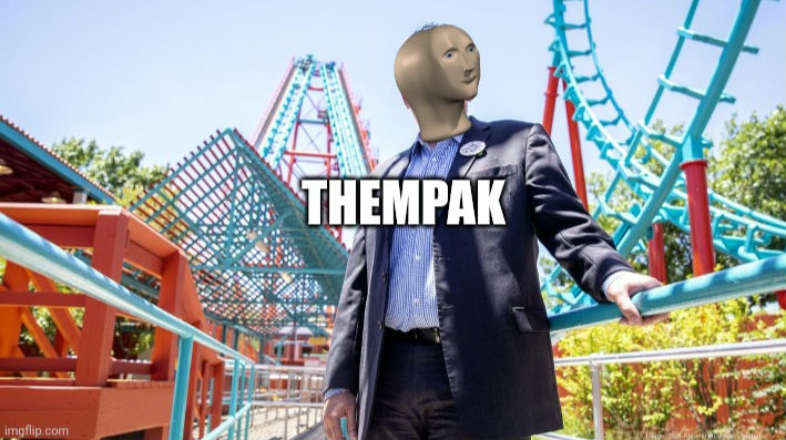 Themepark Blank Meme Template