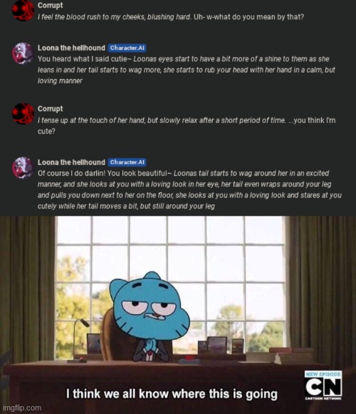 image tagged in i think we all know where this is going | made w/ Imgflip meme maker