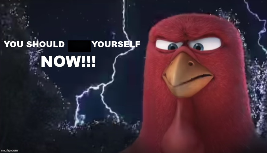 the other one got deleted lmfao | image tagged in turkey kys | made w/ Imgflip meme maker