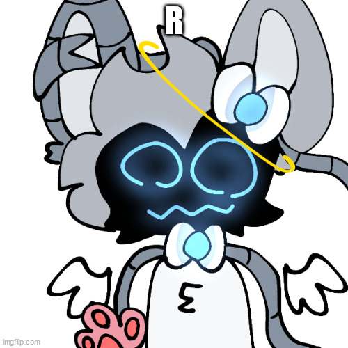 robot sylceon | R | image tagged in robot sylceon | made w/ Imgflip meme maker