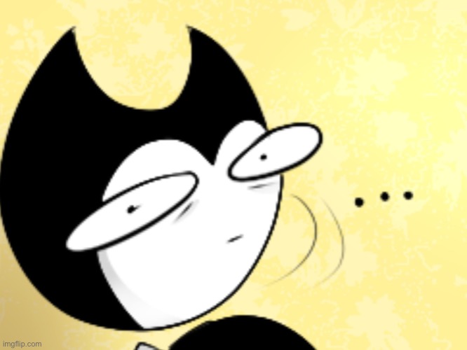 Surprised bendy  | image tagged in surprised bendy | made w/ Imgflip meme maker