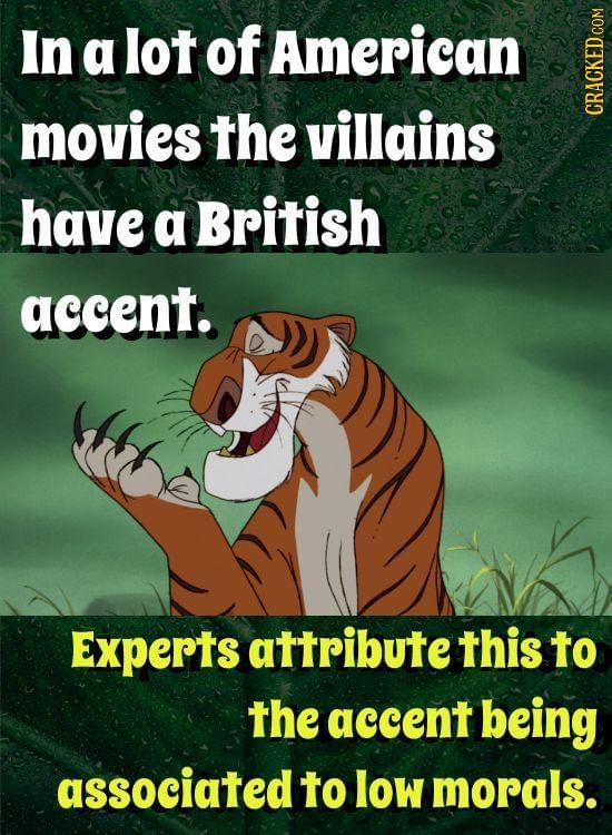 British accent movie villains Blank Meme Template