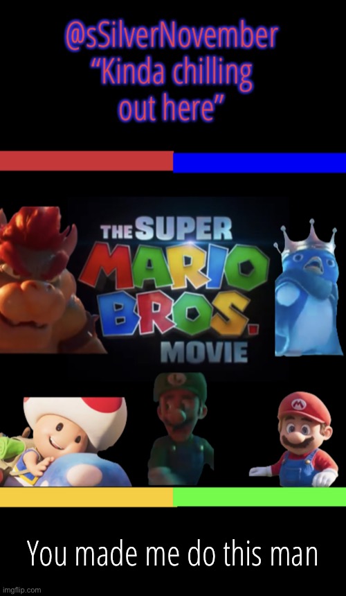 @sSilverNovember | You made me do this man | image tagged in ssilvernovember | made w/ Imgflip meme maker