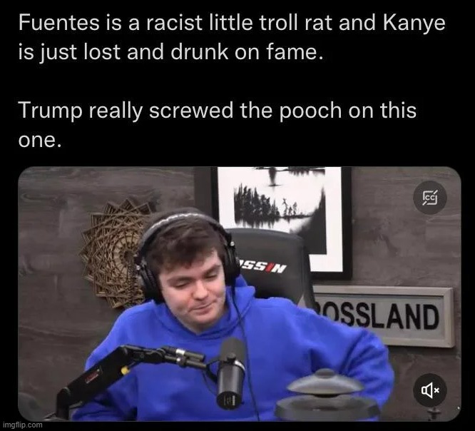 Troll of the Day: All Three | image tagged in trump kanye west nick fuentes meeting | made w/ Imgflip meme maker