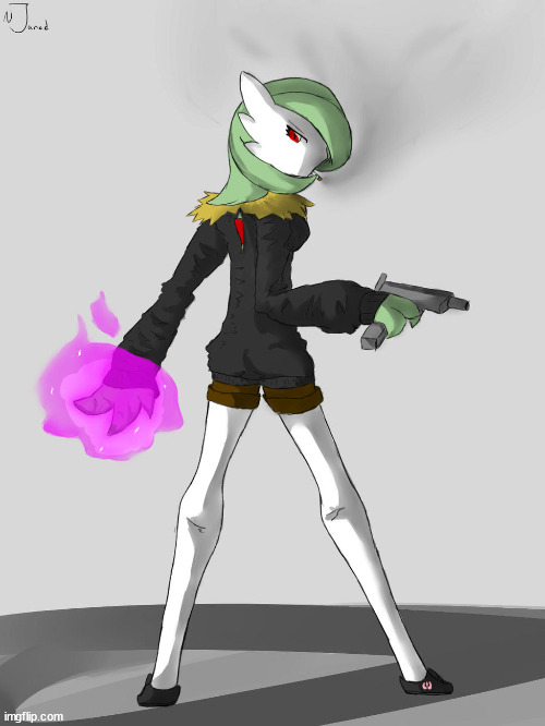 Badass Gardevoir | image tagged in badass gardevoir | made w/ Imgflip meme maker