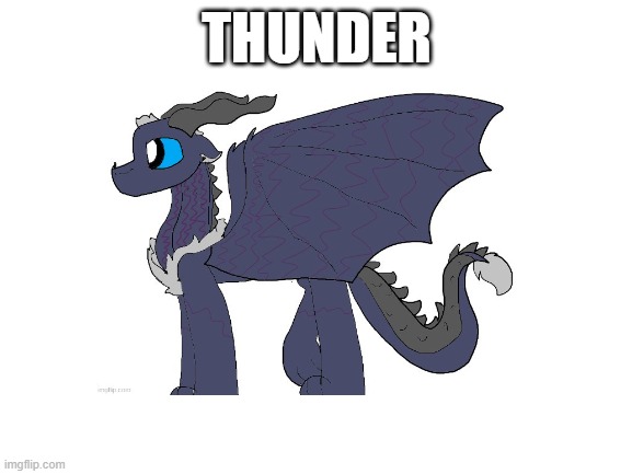 Queen Thunder of the Skyclaws | THUNDER | image tagged in blank white template | made w/ Imgflip meme maker