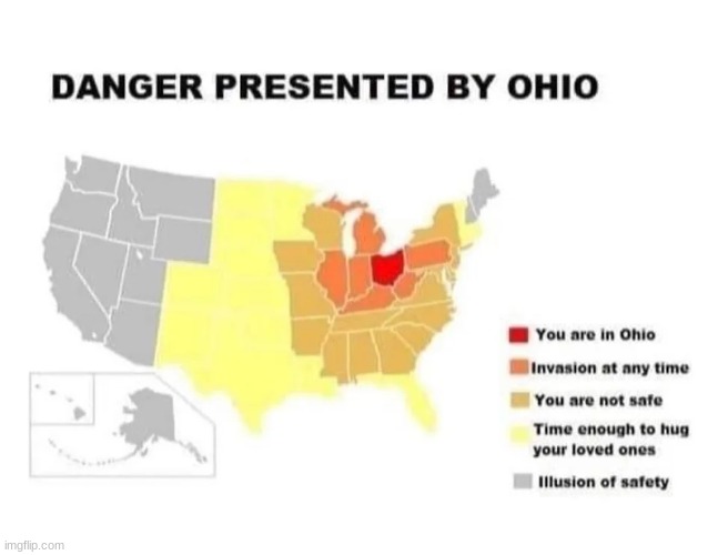 help me | image tagged in ohio,danger | made w/ Imgflip meme maker