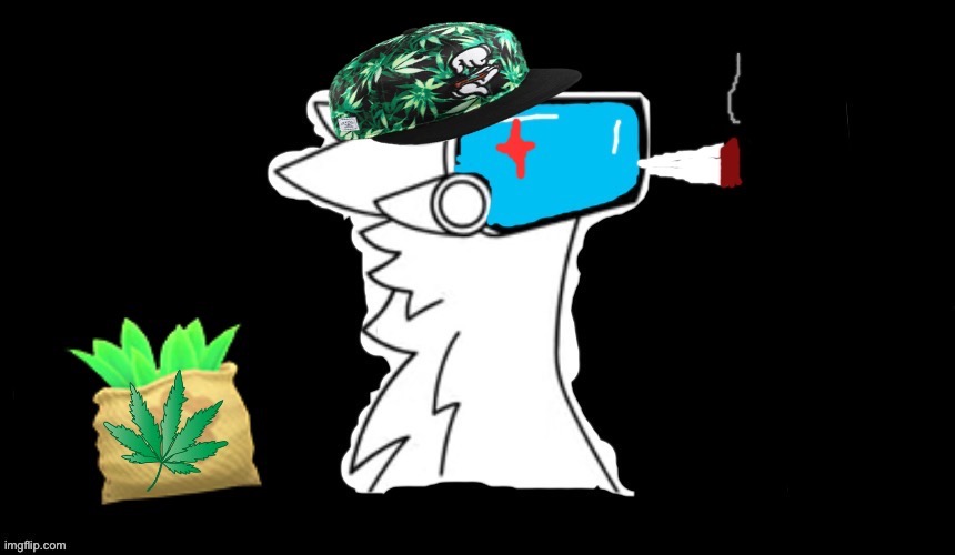 image tagged in weed protogen | made w/ Imgflip meme maker