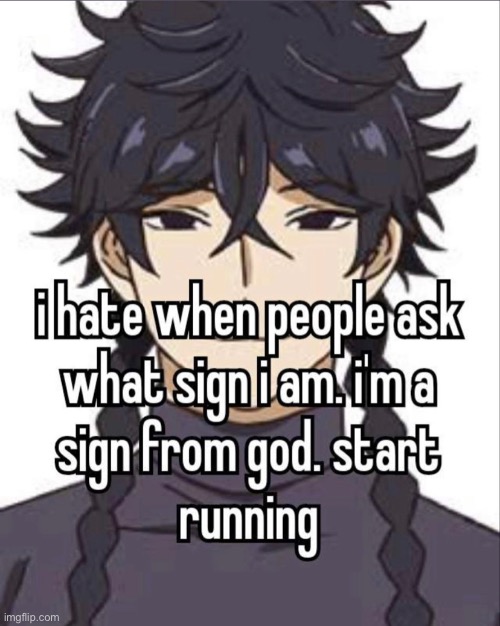 image tagged in start running bitch | made w/ Imgflip meme maker